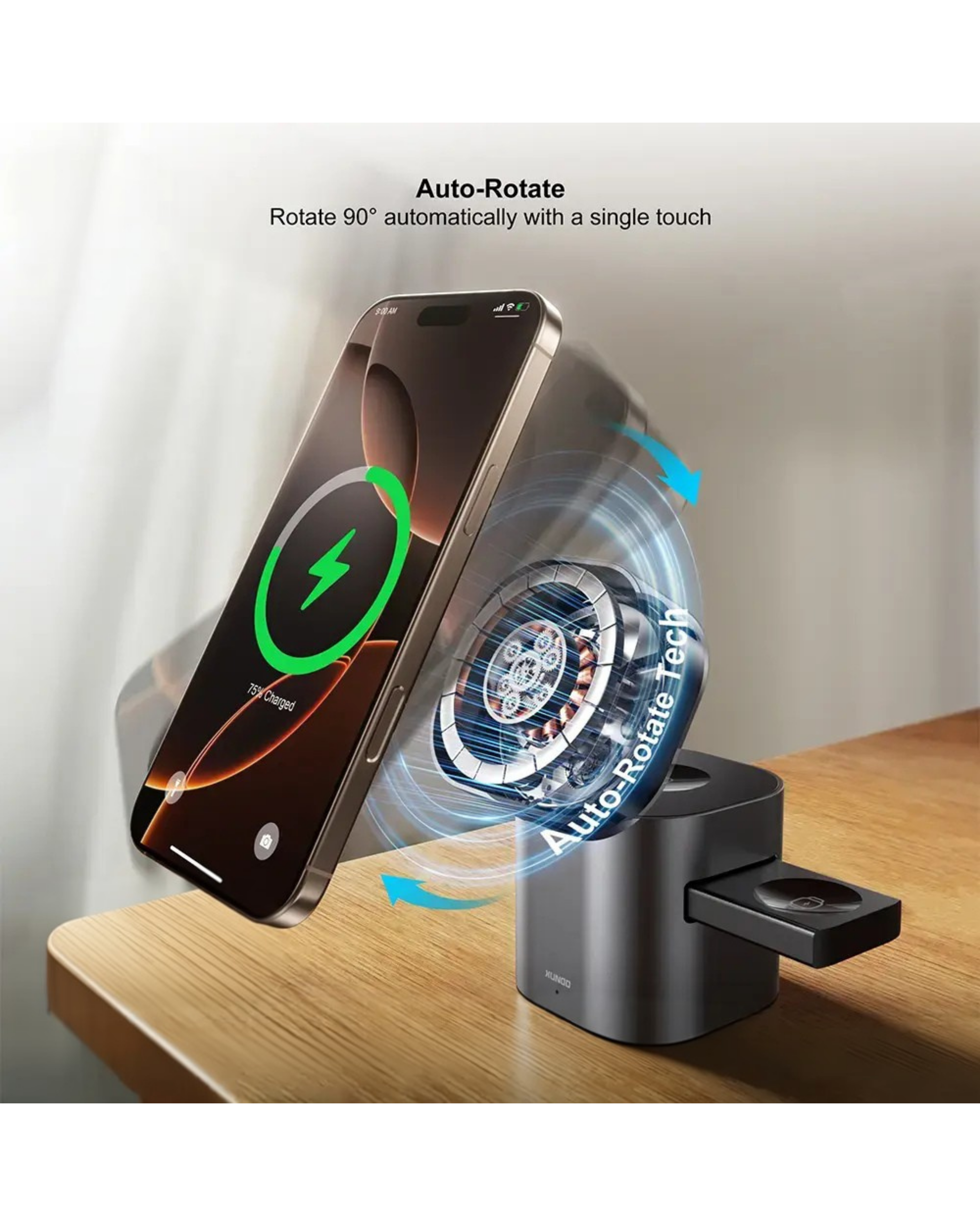 3-in-1 Magnetic Wireless Charging Station
