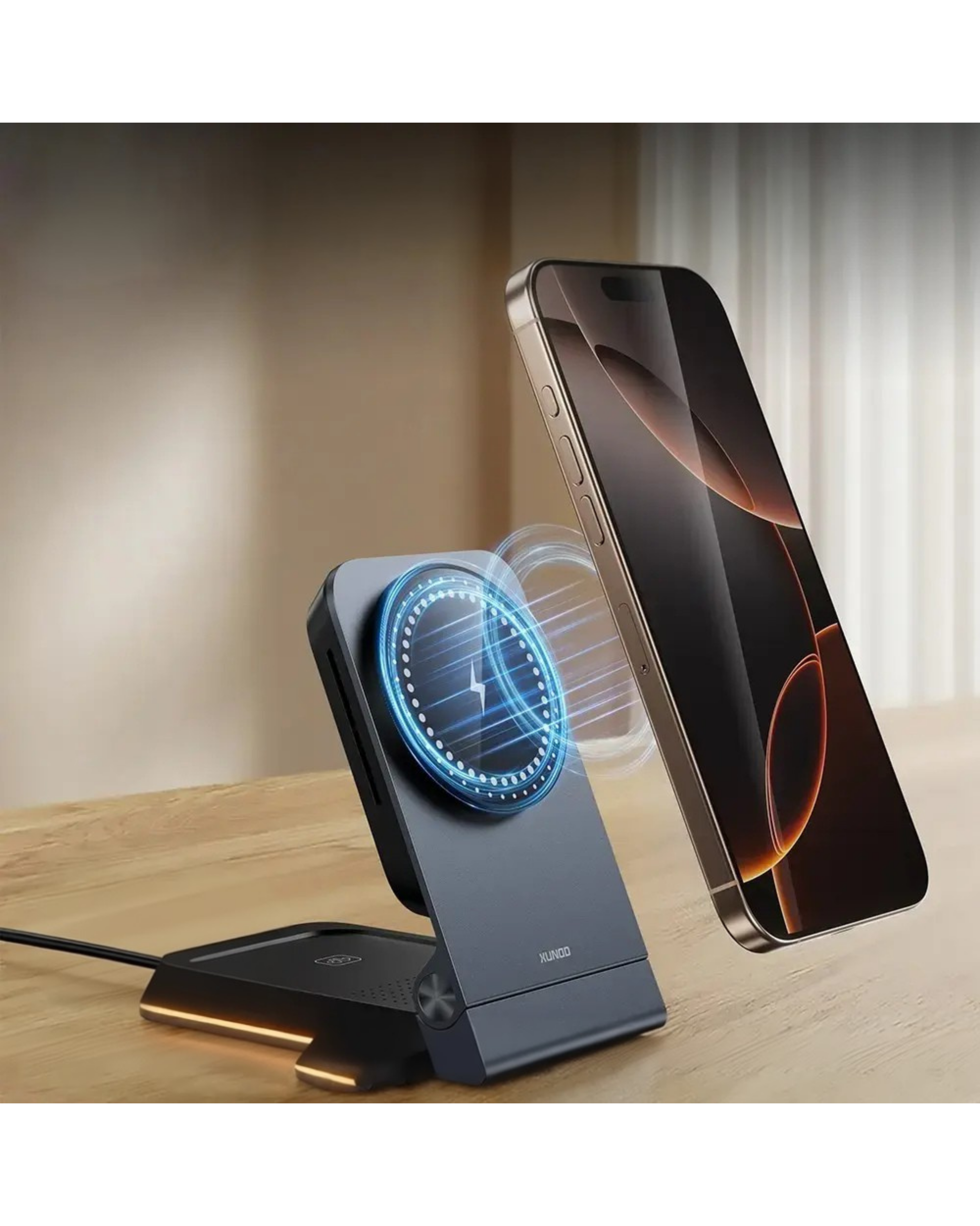 3-In-1 Magnetic Wireless Charger