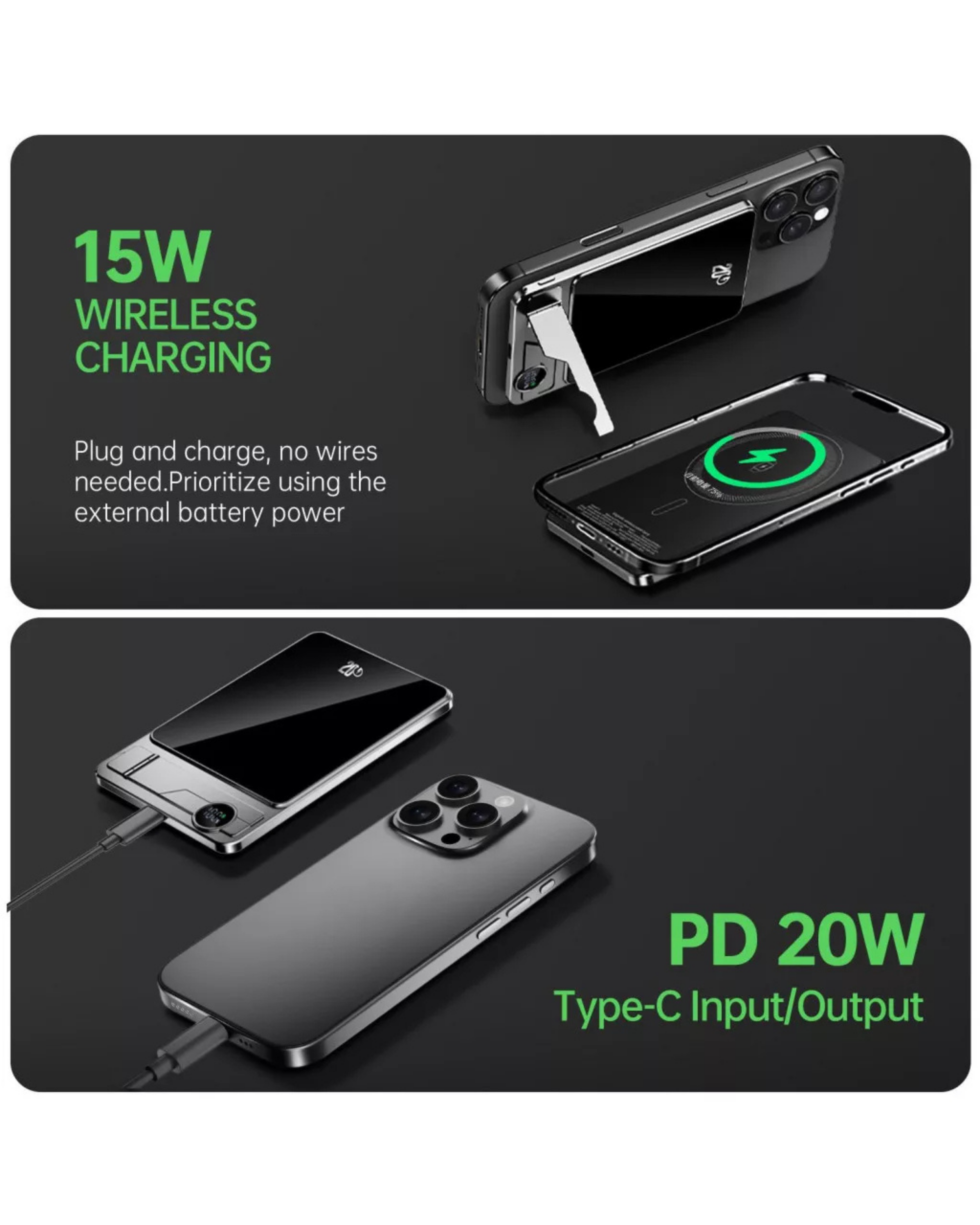 ULTRA THIN SUPER POWER BANK 5000(MAH)