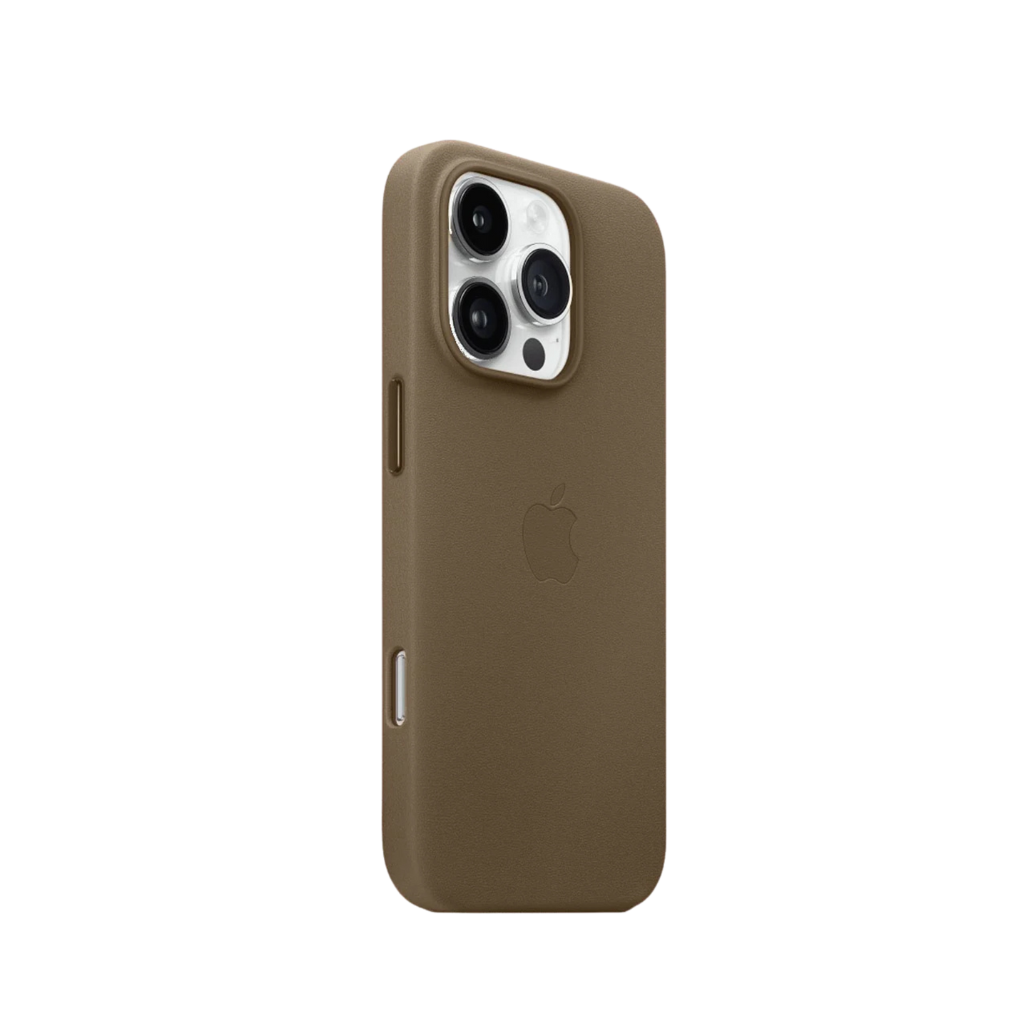Apple Leather Case With Magsafe - Dark Brown