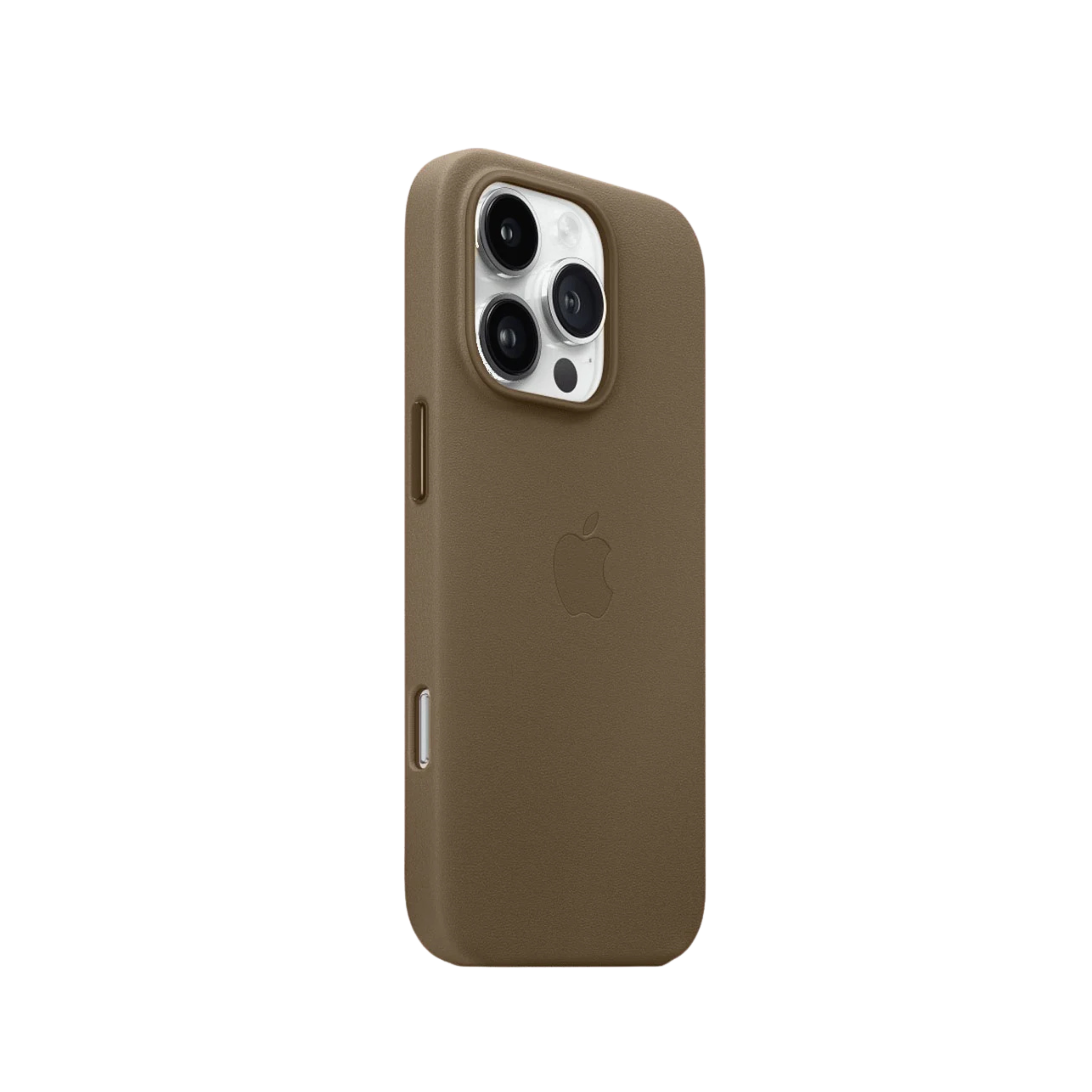 Apple Leather Case With Magsafe - Dark Brown