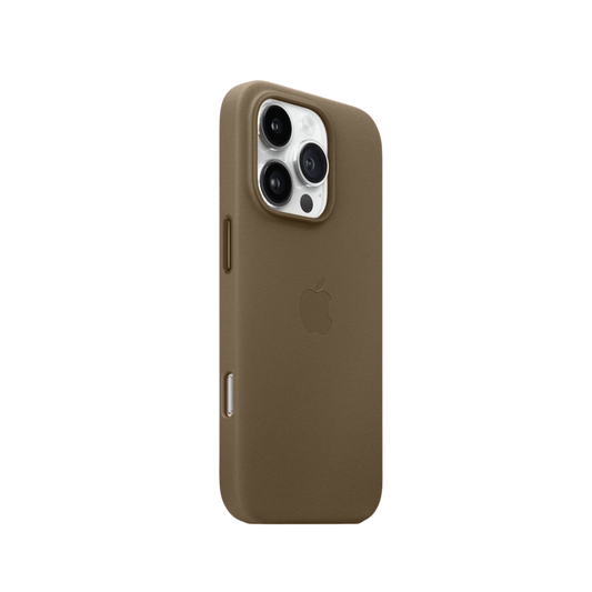 Apple Leather Case With Magsafe - Dark Brown