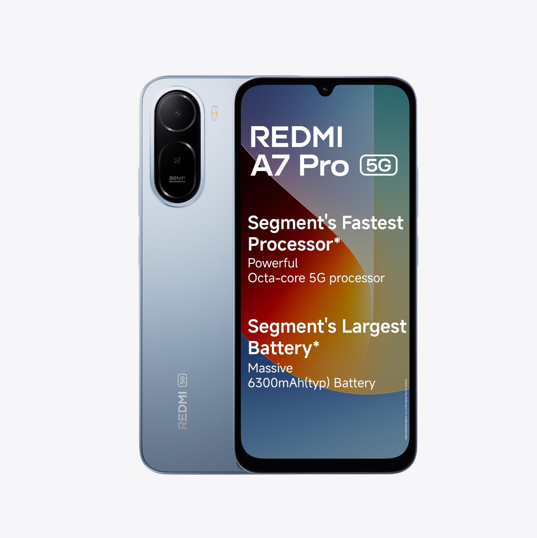 REDMI A7 pro 5G - 4-128GB - MIST BLUE (BOX PACK)