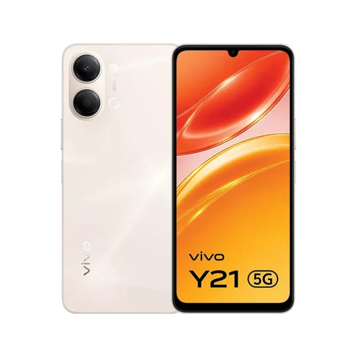 VIVO Y21 5G - 6-128GB - CHAMPAGNE GOLD (BOX PACK)