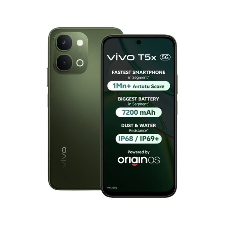 VIVO T5X - 8-256GB - CYBER GREEN (BOX PACK)