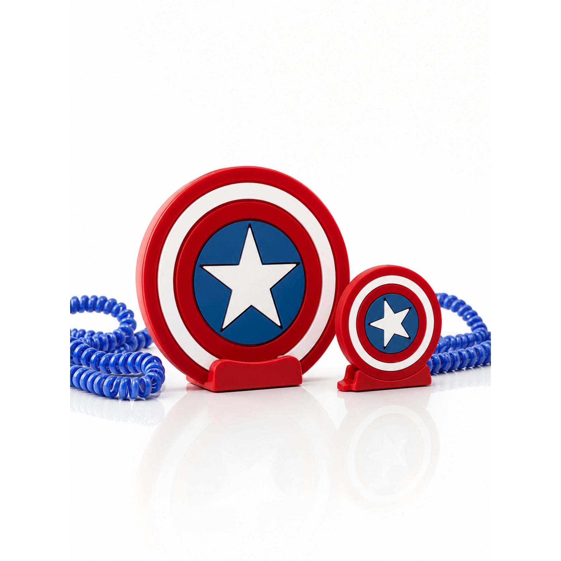 Apple 20w Adapter - Captain America Shield With Wired Case