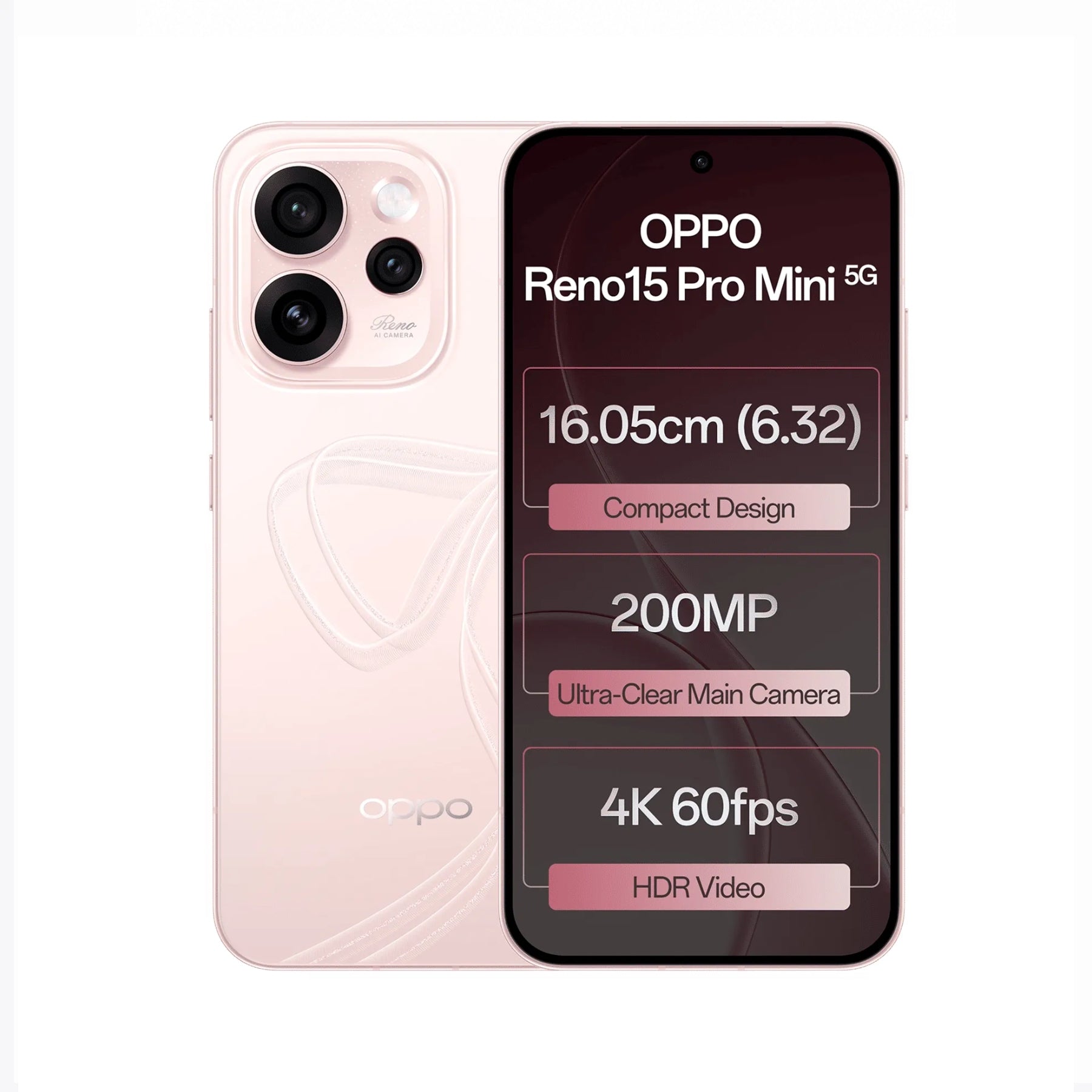 OPPO RENO 15 PRO MINI 5G - 12-512GB -  (BOX PACK)