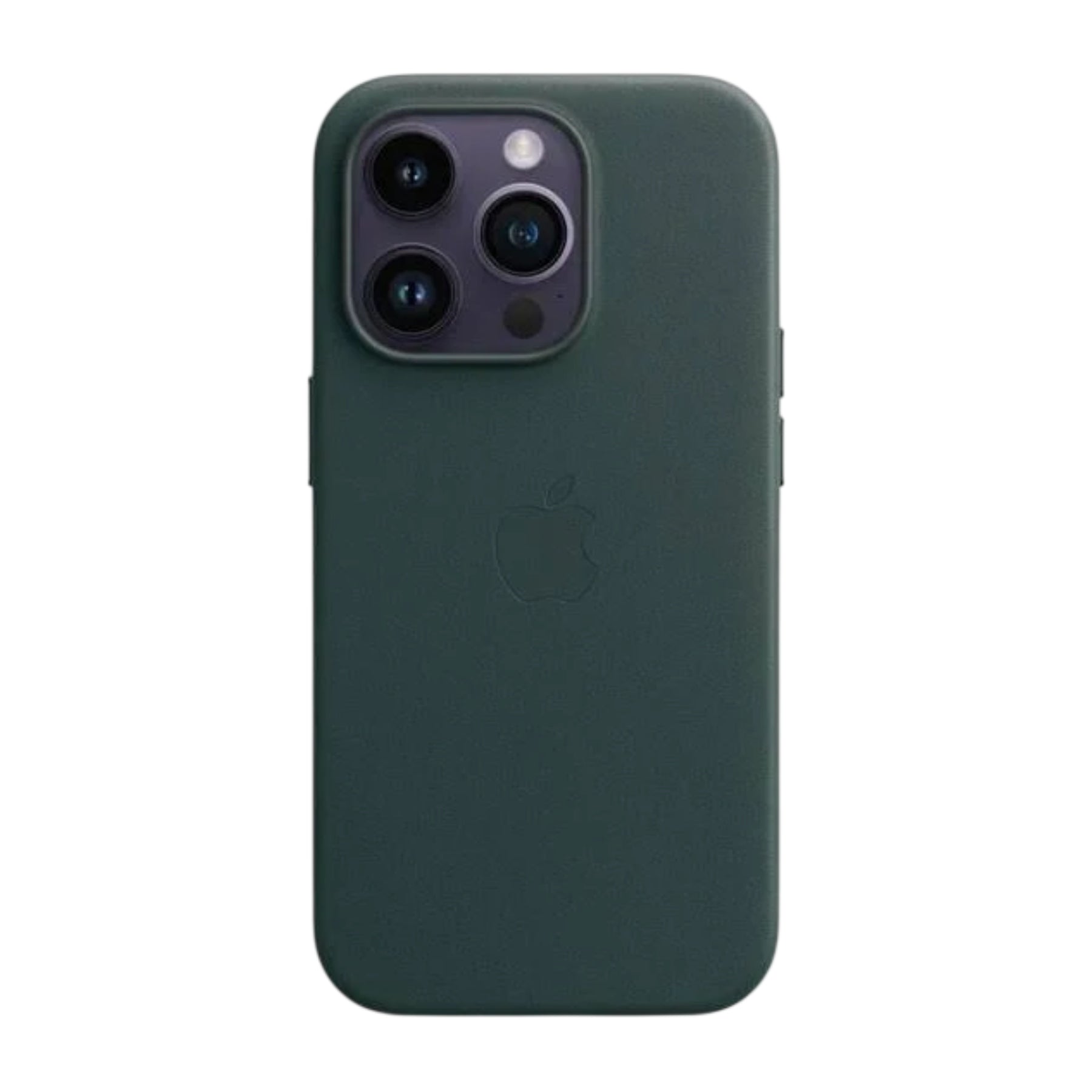 Apple Leather Case With MagSafe - Forest Green