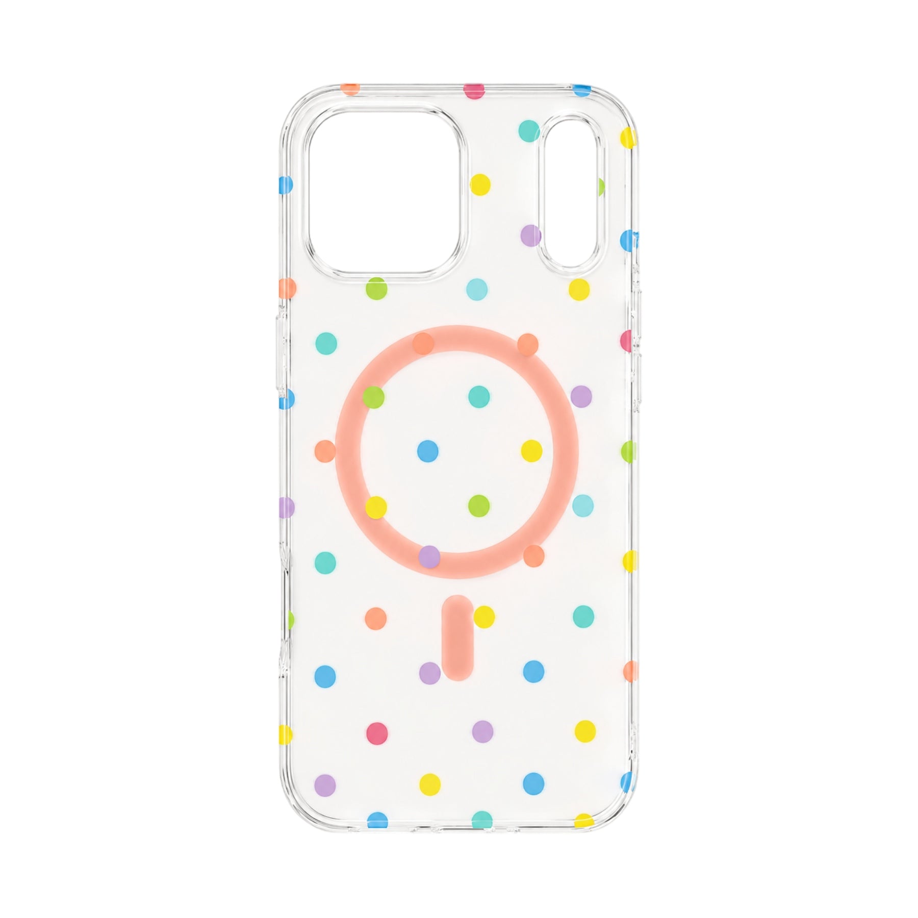 Apple Clear Pots Design Case With MagSafe