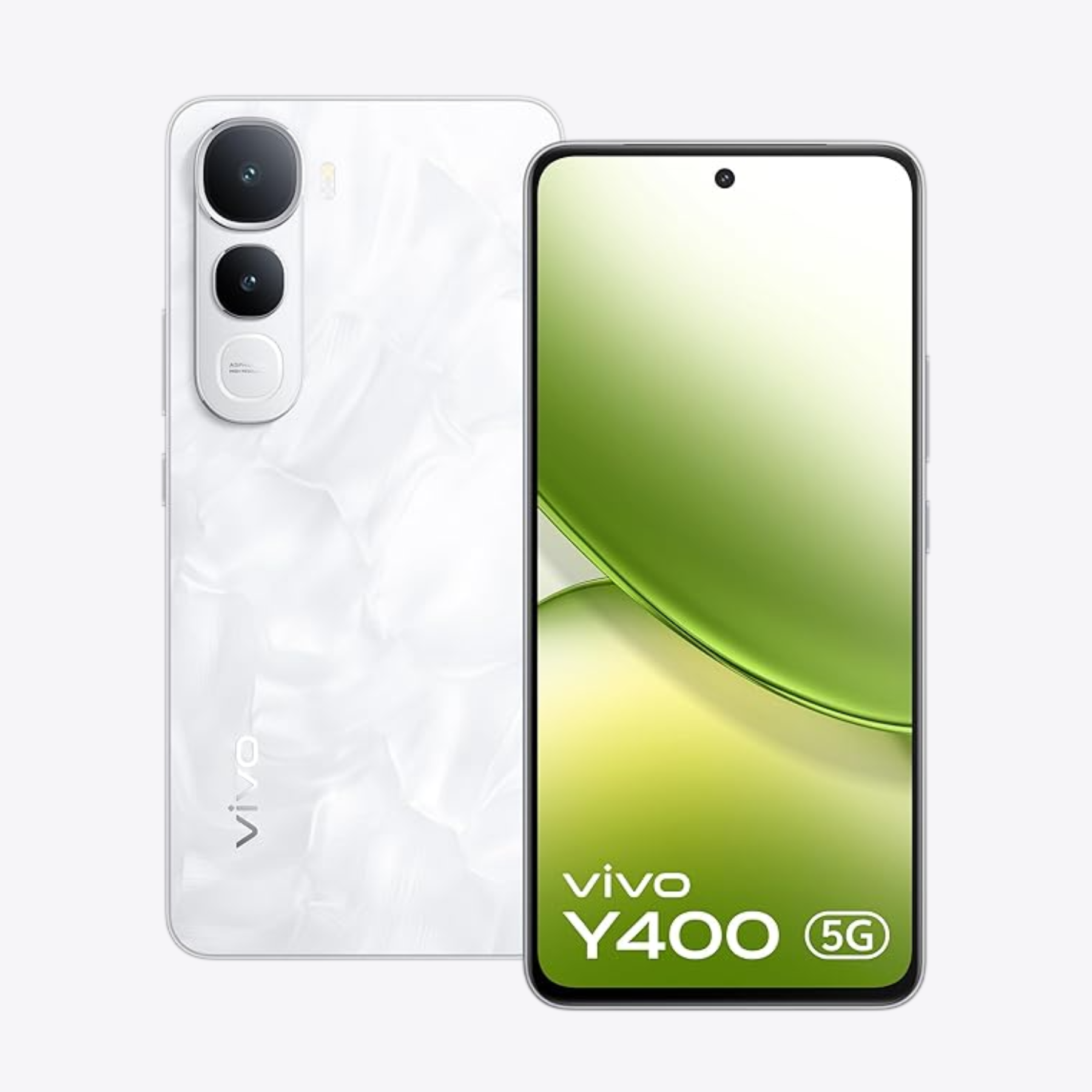 VIVO Y400 5G - 8-128GB - GLAM WHITE (BOX PACK)