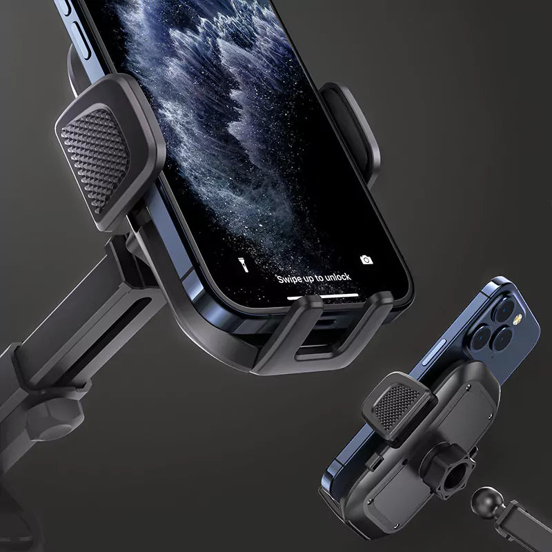 High quality 360° rotating holder for car with a suction cup and push button