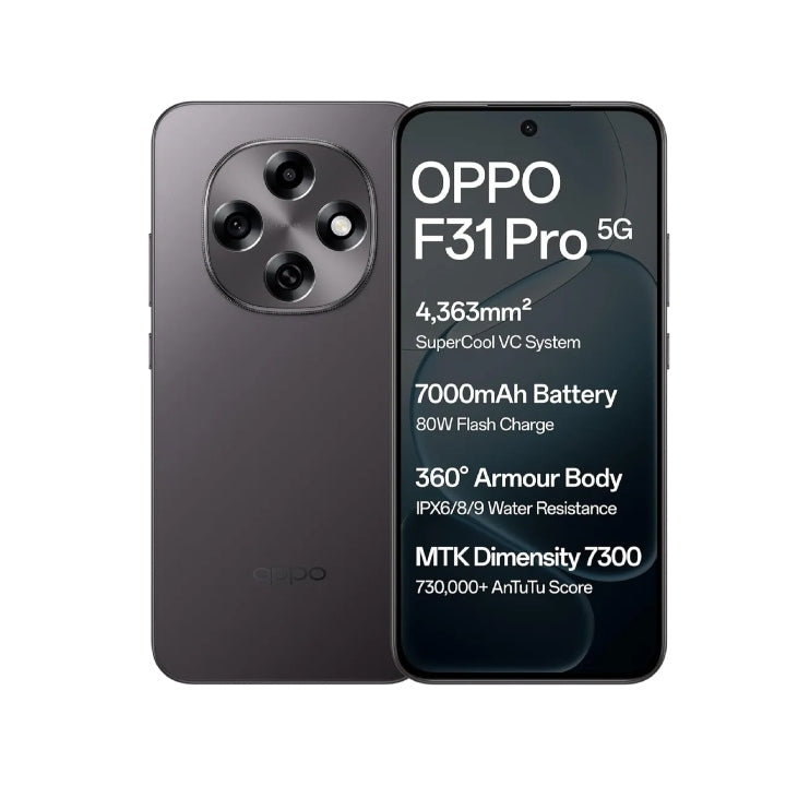 OPPO F31 PRO 5G - 8-256GB - SPACE GRAY (BOX PACK)