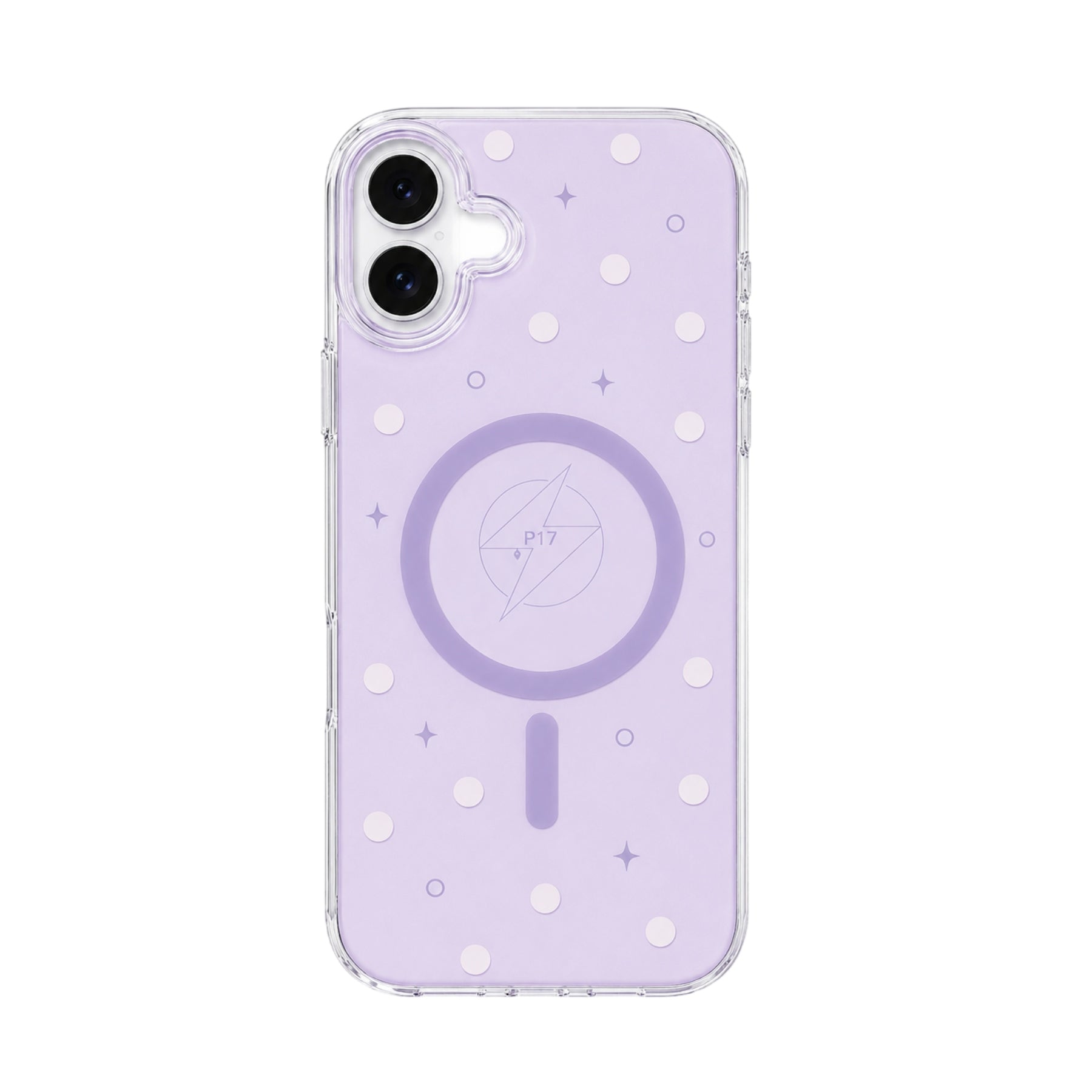 Apple Clear Pots Design Case With MagSafe