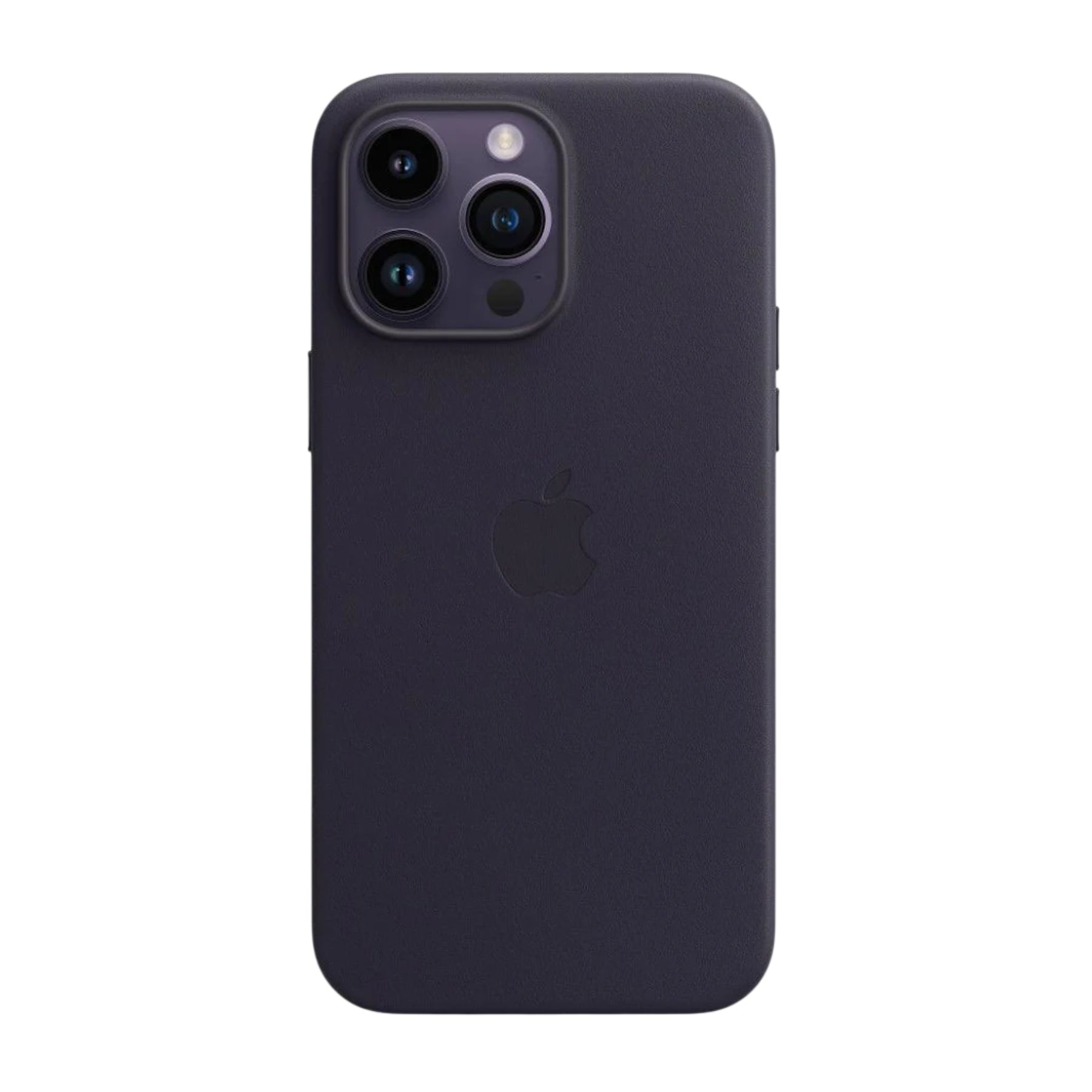 Apple Leather Case With MagSafe - Deep Violet