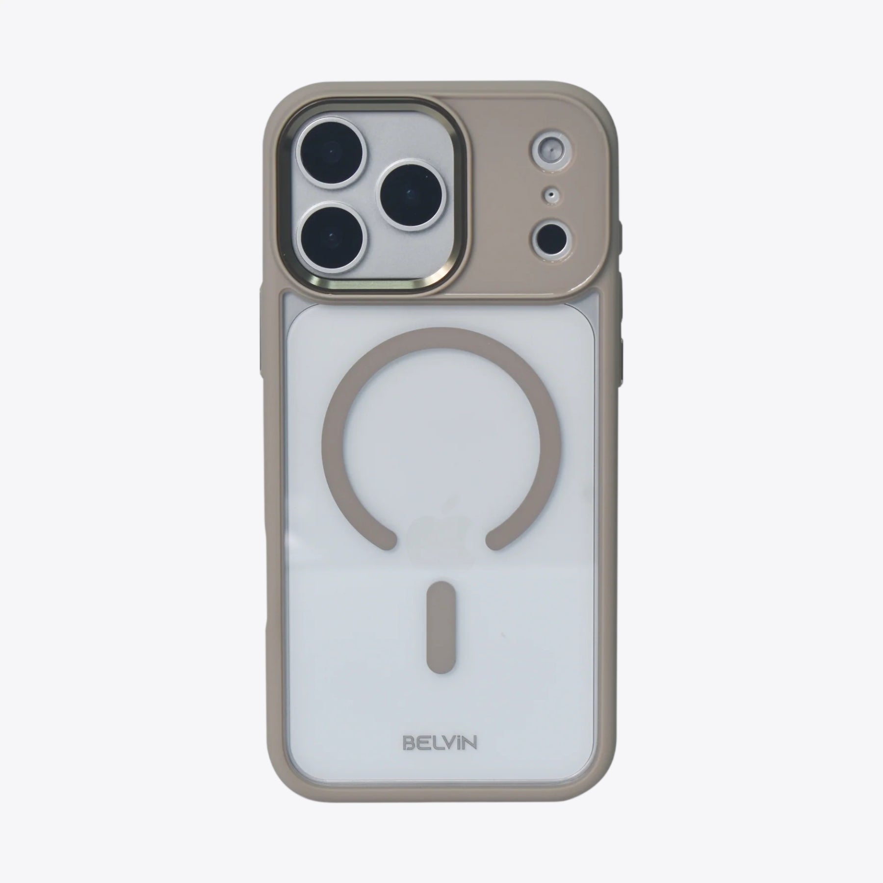 Polycarbonate iPhone Circle Grip Shield Mag Phone Case, Back Cover