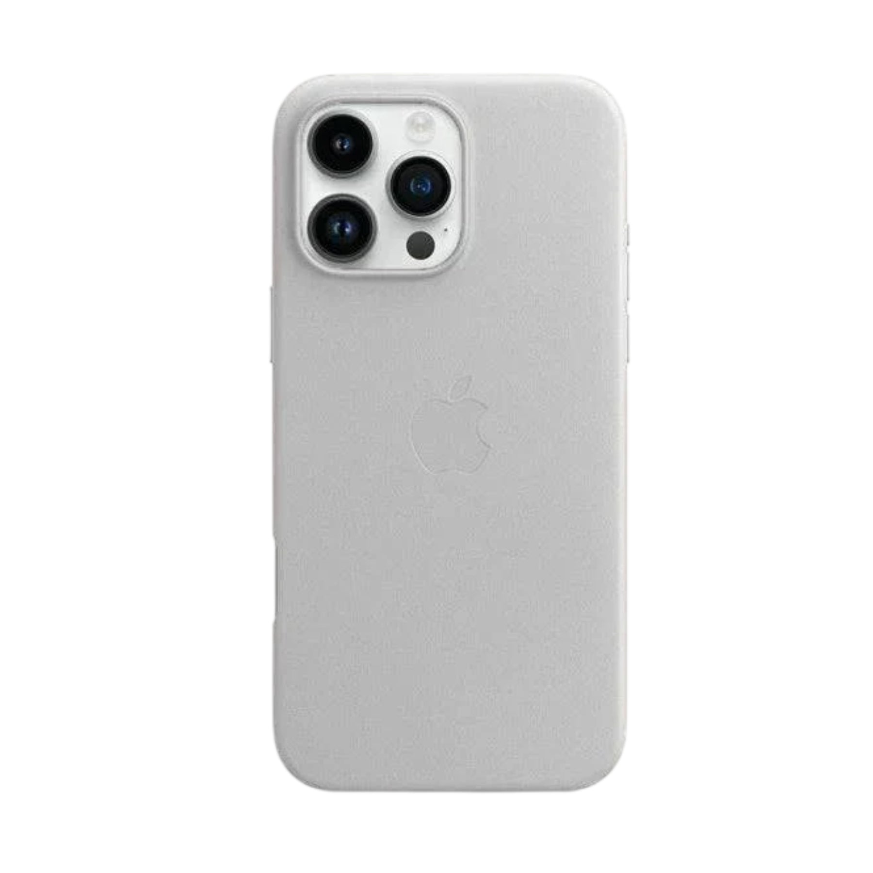 Apple Leather Case With MagSafe - Light Gray