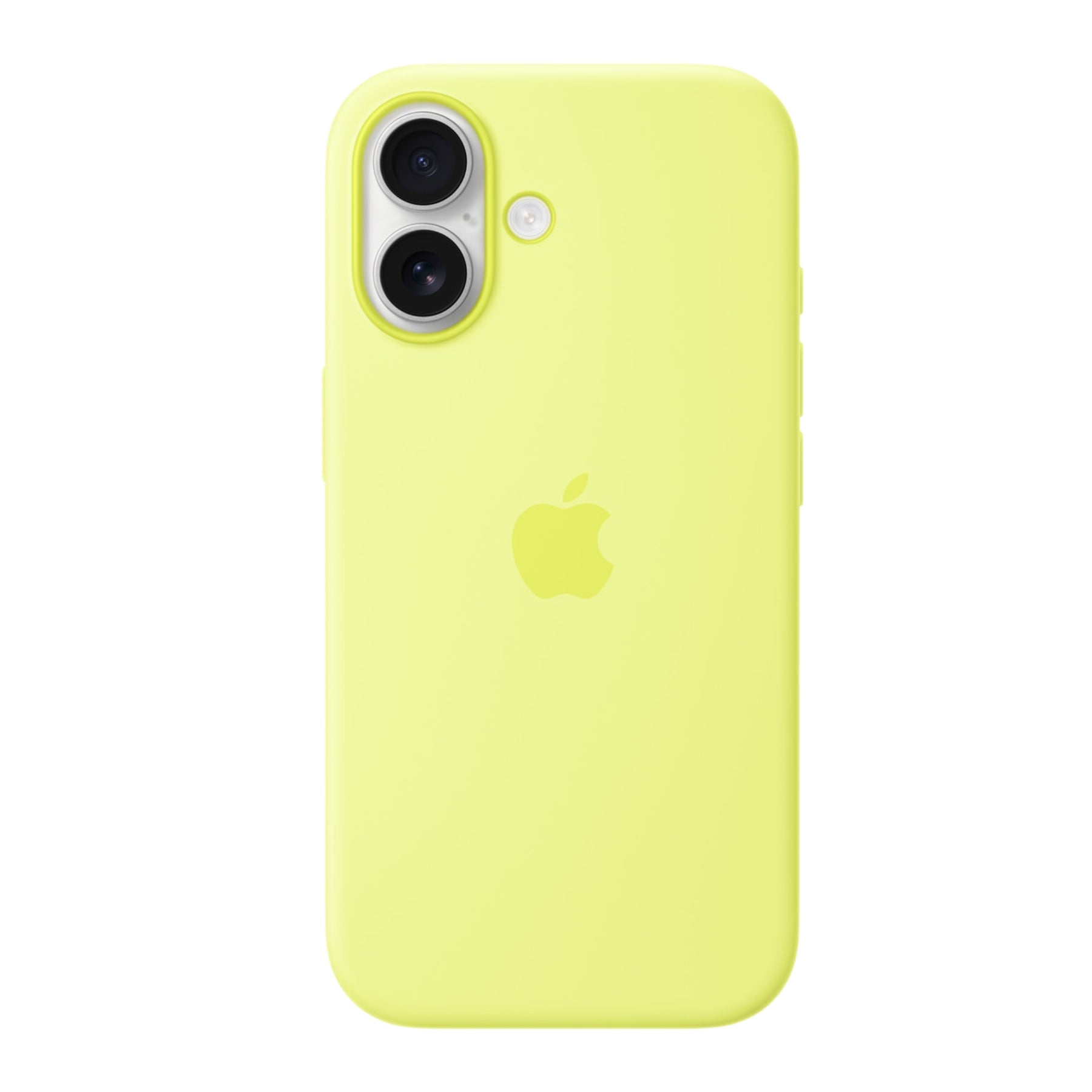 Apple Silicone Case With MagSafe - Neon Yellow