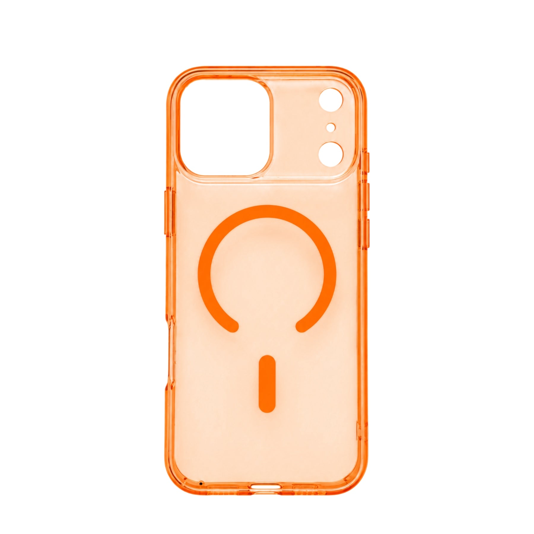 Apple Premium Clear Cosmic Orange Case - For 17 pro max