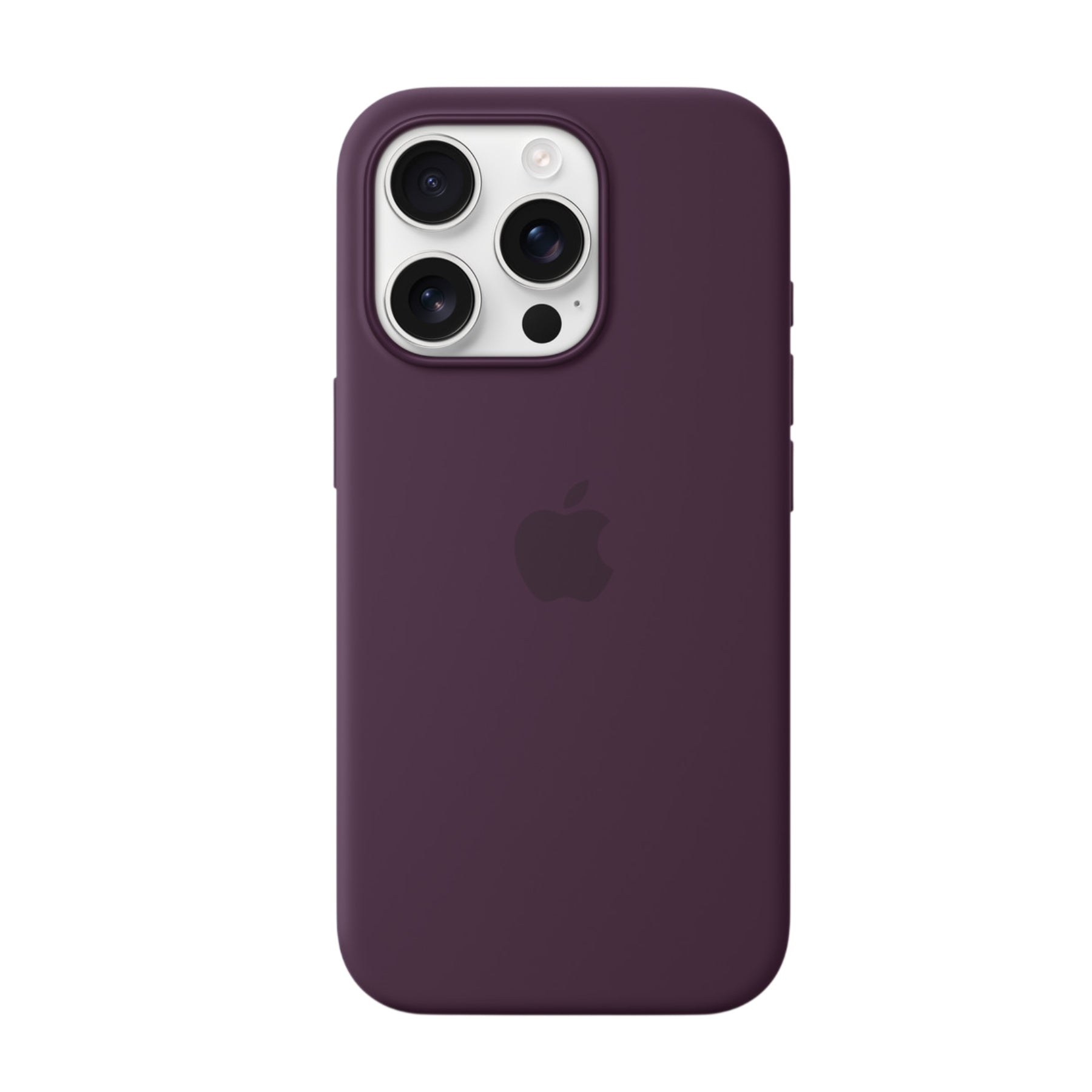 Apple Silicone Case With MagSafe - Plum