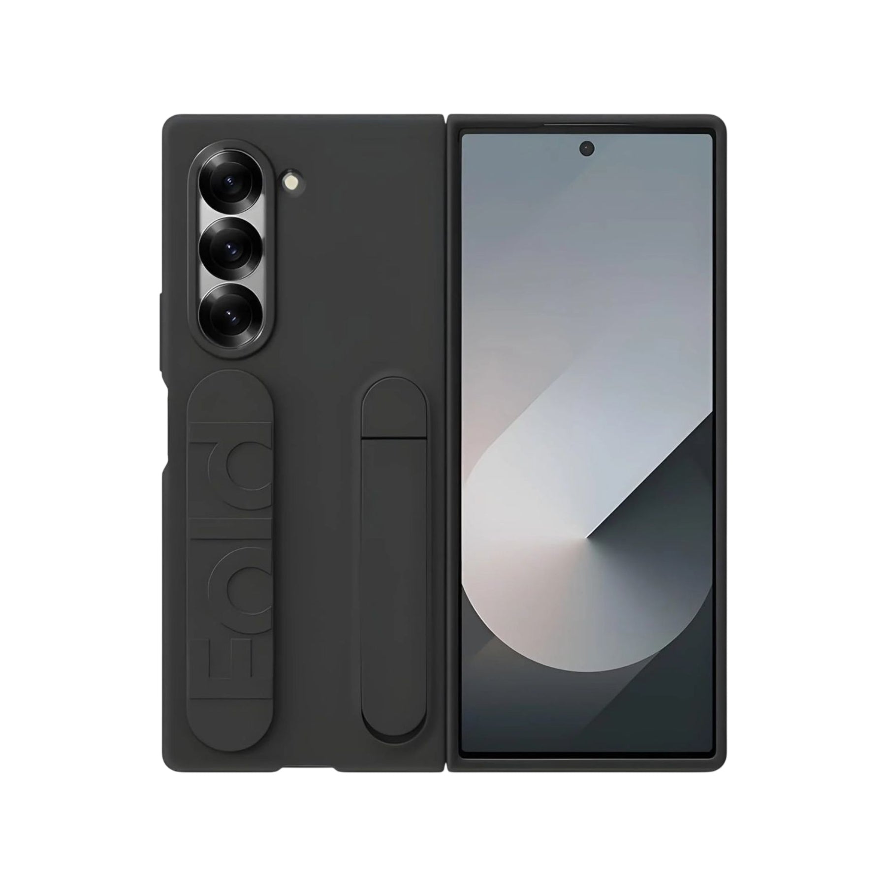 Samsung Z Fold 7 - Stand Wrist Strip Silicon Case